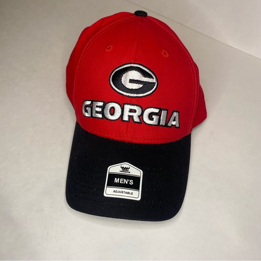 Georgia Bulldogs Red and Black Cap